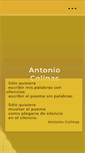Mobile Screenshot of antoniocolinas.com